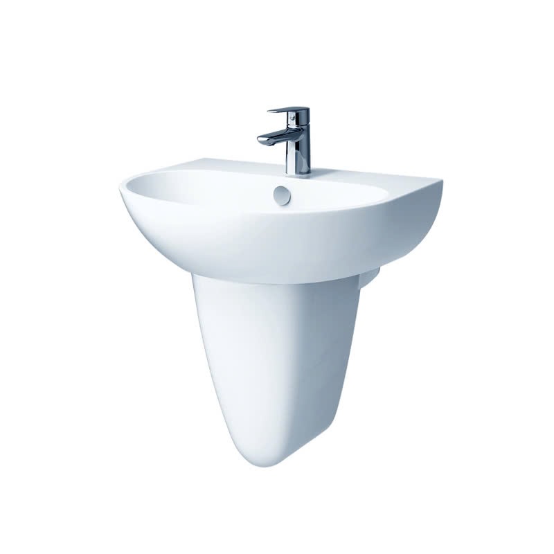 Lavabo Caesar chân lửng  L2150+P2443