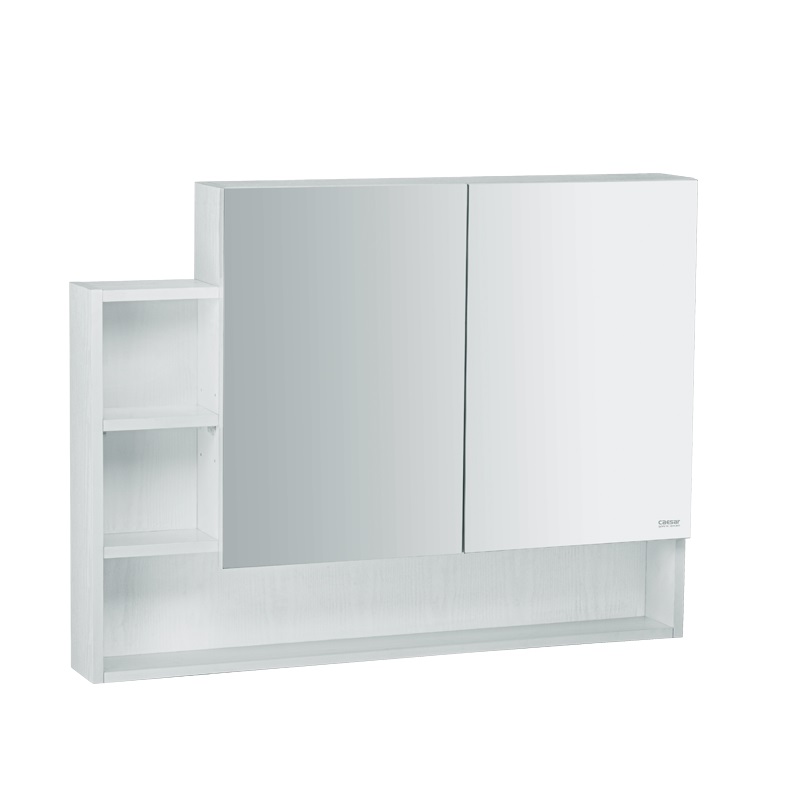 Tủ Gương Treo Phòng Tắm CAESAR EM01100V Màu Trắng
