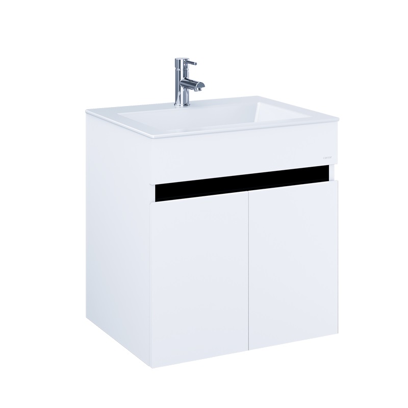 Bộ Tủ Lavabo Caesar LF5017/EH15017AV Treo Tường 605x480mm