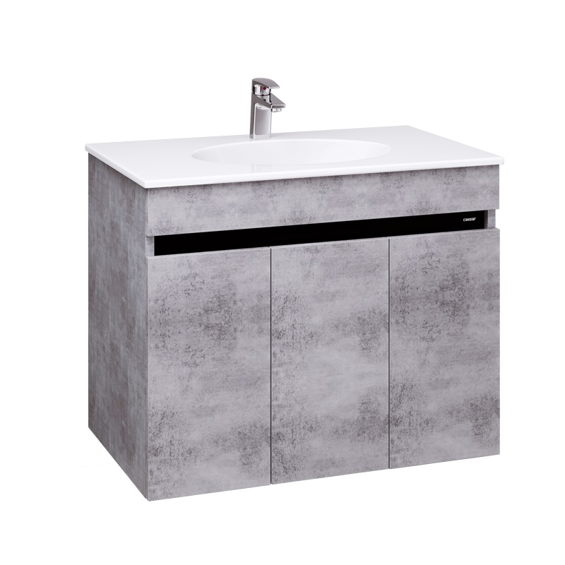 Bộ Tủ Lavabo Caesar LF5026/EH05026ASV Màu Xám Treo Tường