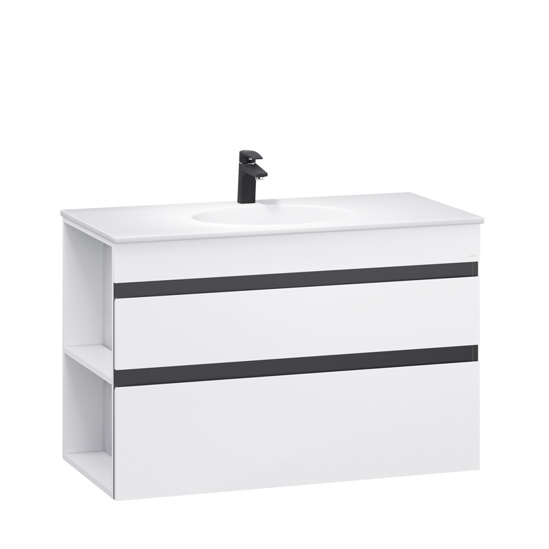 Bộ tủ chậu Caesar LF5028 + EH15028DDLV