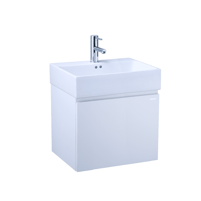 Bộ Tủ Lavabo Caesar LF5263/EH05263AV Trắng Treo Tường