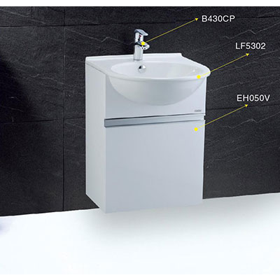 Lavabo liền bàn Caesar LF5302 + EH05302AV