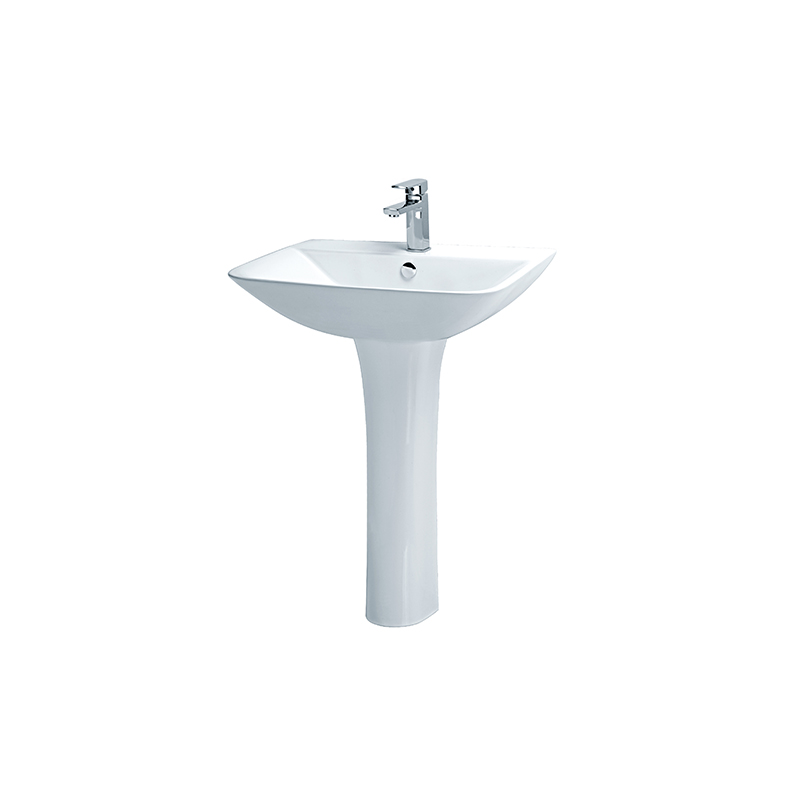 Chậu Lavabo Caesar chân dài L2365-P2445