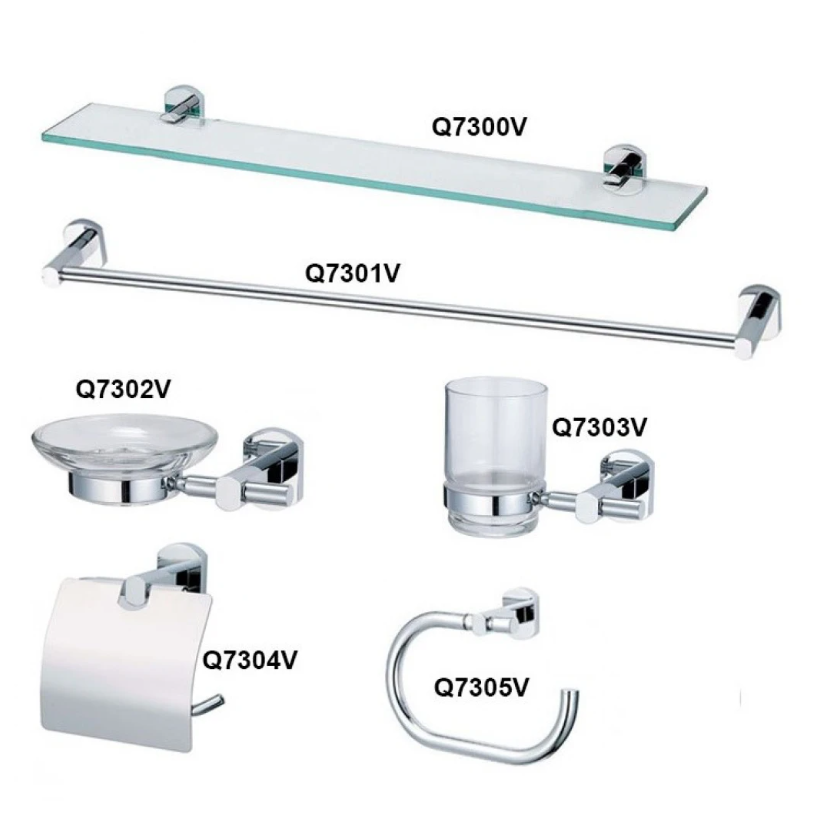 Bộ Phụ Kiện Caesar Q7300-A6 6 Món Inox 304