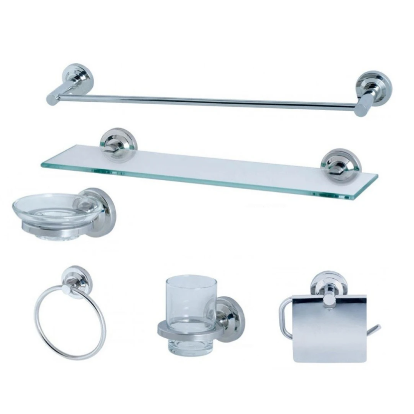 Bộ Phụ Kiện Caesar Q7700-A6 6 Món Inox 304