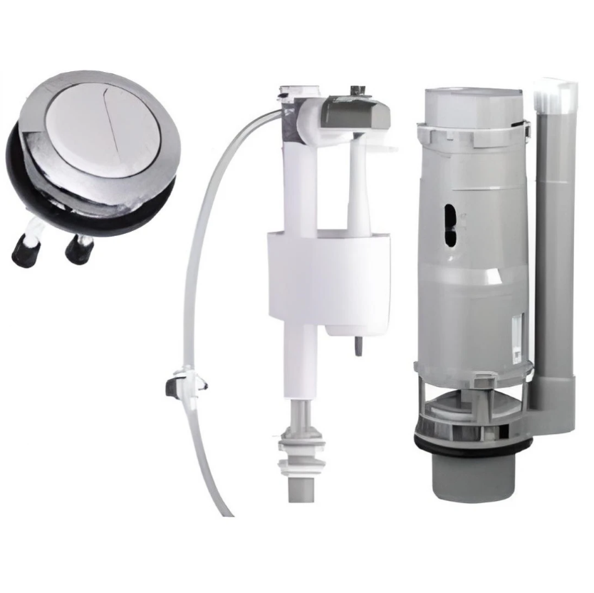 Bộ Xả Bồn Cầu Caesar FP825BV (CD1325 CDS1325 CD1338 CDS1338) 2 Khối