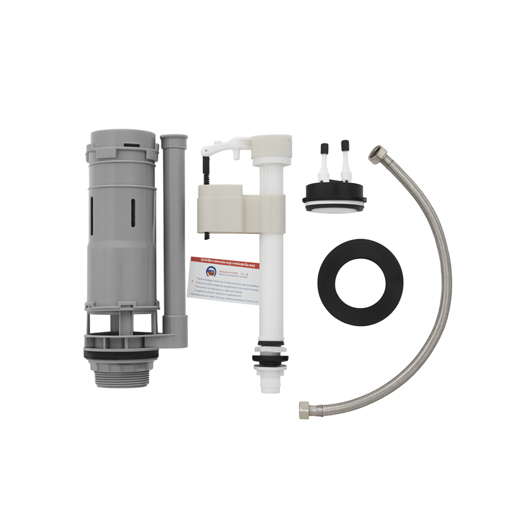 Bộ Xả Bồn Cầu Caesar FP840A (CD1340 CD1331 CD1530) 2 Nút Nhấn