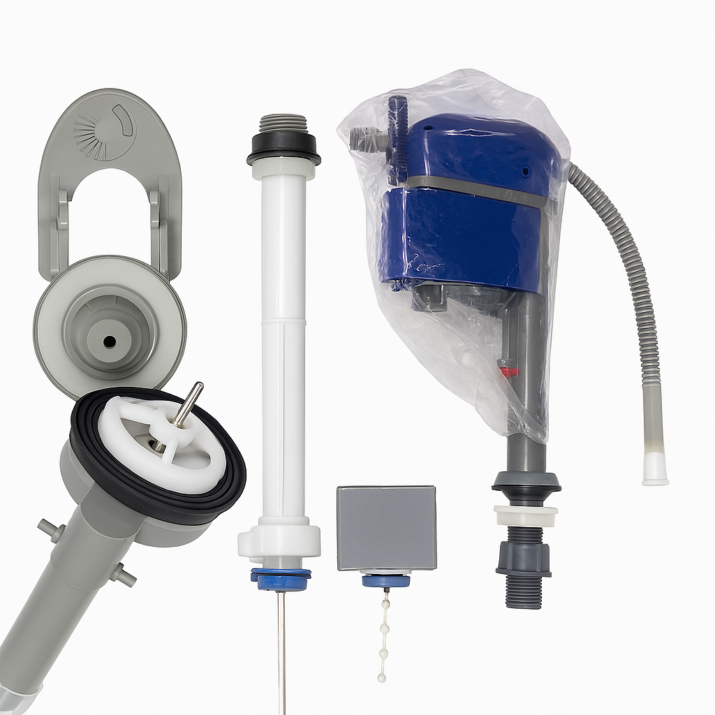 Bộ ruột két nước của bàn cầu CD1357,CD1358