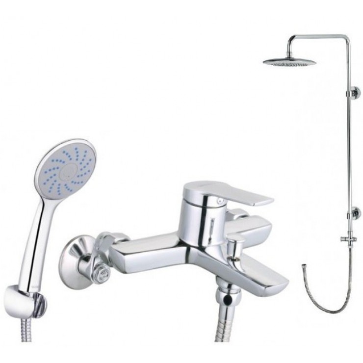 Bộ vòi sen cây Caesar S203C/BS125 nóng lạnh
