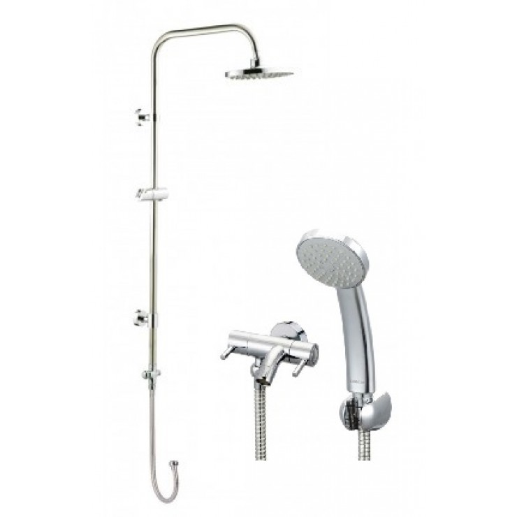 Bộ vòi sen cây Caesar S043C/BS122 lạnh