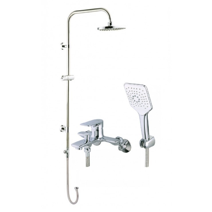 Bộ vòi sen cây Caesar S773C/BS122 nóng lạnh