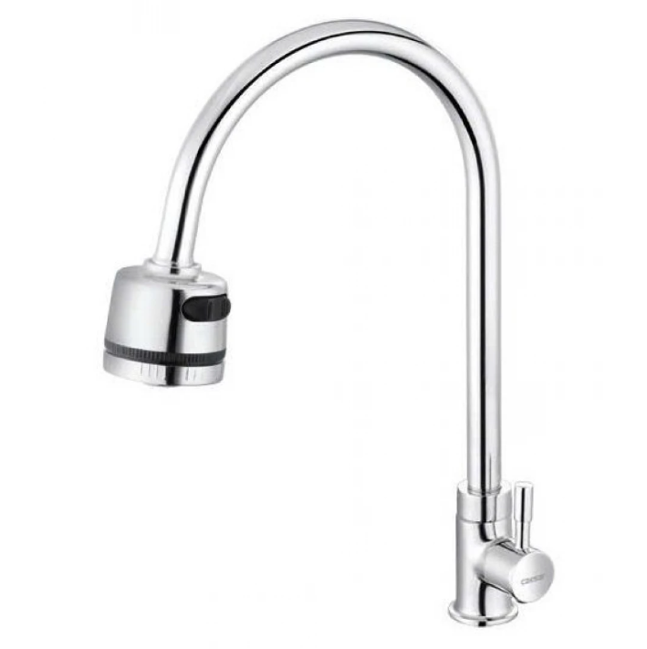 Vòi Rửa Bát Caesar K035CV Lạnh Inox Đầu Vòi 2 Chế Độ