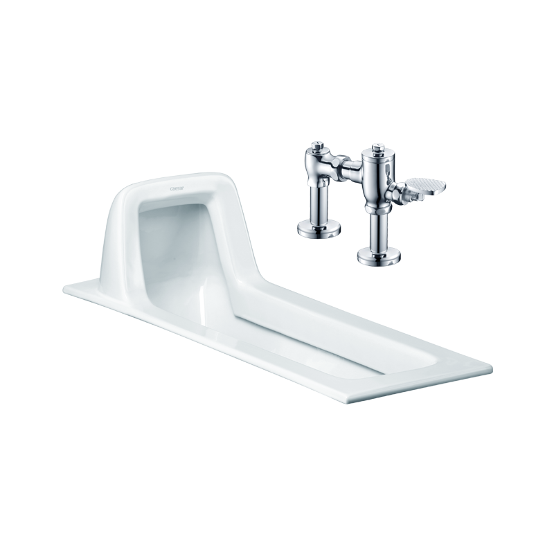 Bồn cầu xổm gạt tay  Caesar C1230-BF525